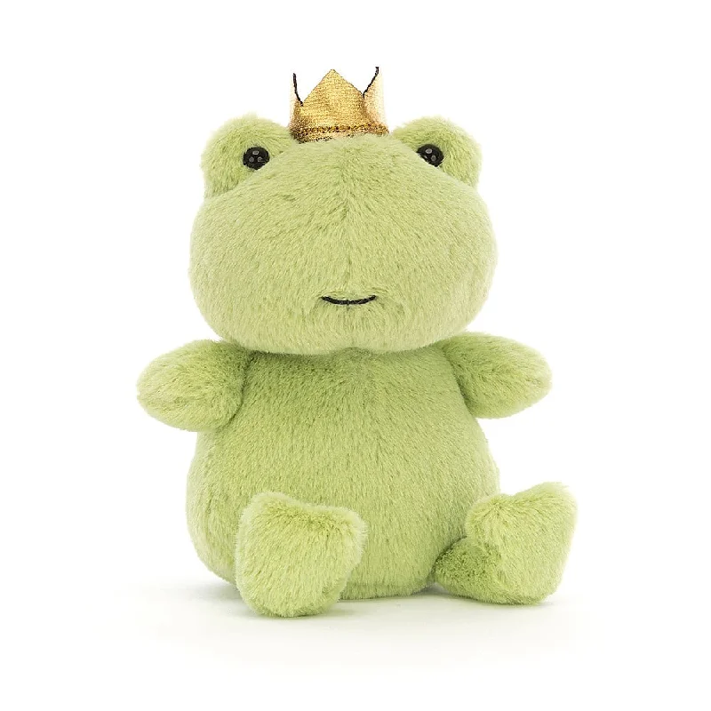 Adorable and snuggly Jellycat toysJellycat Crowning Croaker Green Frog