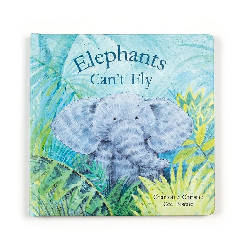 Cozy and delightful Jellycat companionsJellycat Elephants Can't Fly Book