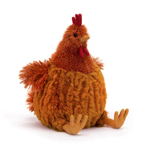 Cheerful and happy stuffed figuresJellycat, Fancifowl Cecile Chicken