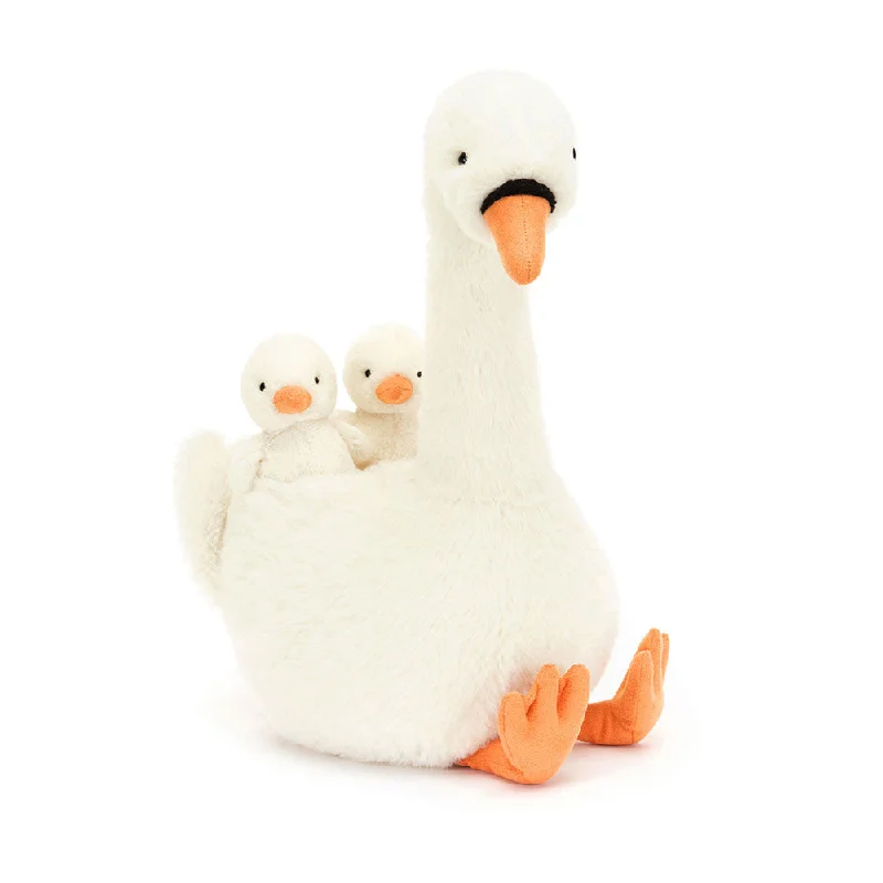 Sweet and endearing Jellycat stuffiesJellycat Featherful Swan
