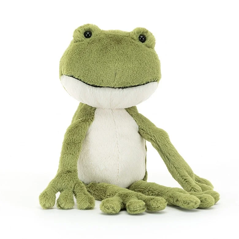 Cuddly and endearing Jellycat timeless appealJellycat Finnegan Frog