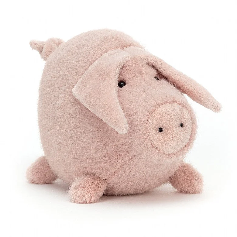 Cozy and gentle Jellycat attention to detailJellycat Higgledy Piggledy Pink 6"