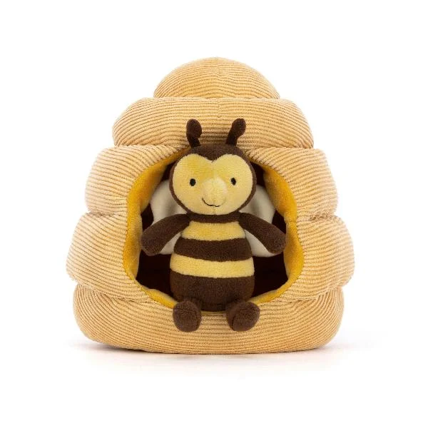 Huggable and charming Jellycat beloved by all ages.Jellycat Honeyhome Bee 7"