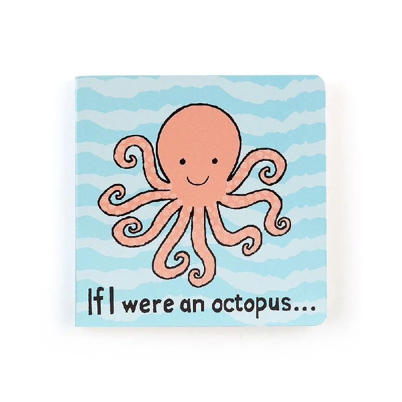 Fluffy and comforting Jellycat superior materialsJellycat If I Were An Octopus Book