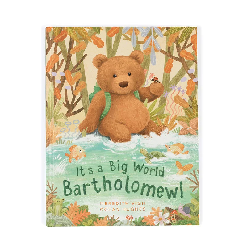Cuddly and endearing Jellycat timeless appealJellycat It's A Big World Bartholomew Book Cuddly and endearing Jellycat timeless appealJellycat It's A Big World Bartholomew Book