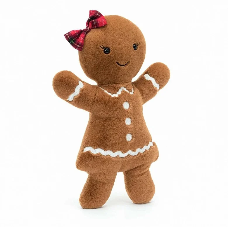 Adorable and snuggly Jellycat toysJellycat Jolly Gingerbread Ruby