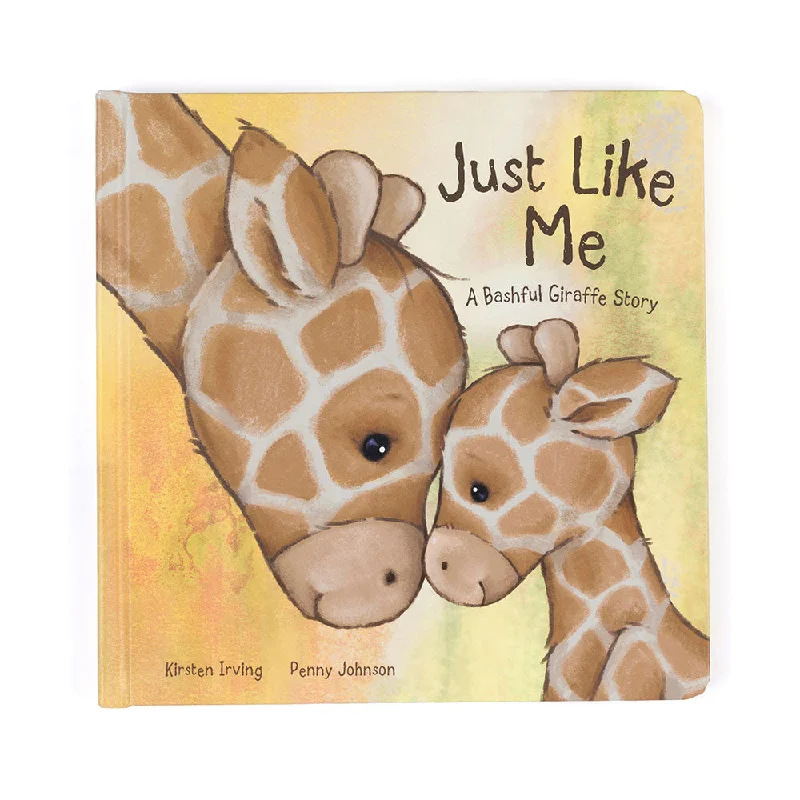 Soft and charming Jellycat designsJellycat Just Like Me a Bashful Giraffe Story