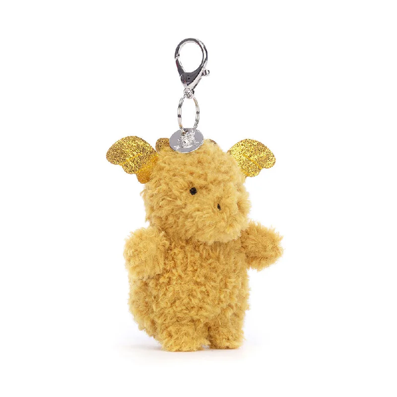 Soft and cozy Jellycat high-quality craftsmanshipJellycat Little Dragon Bag Charm