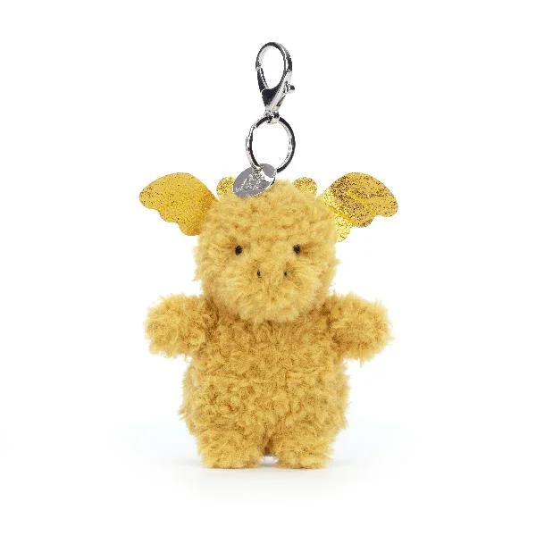 Soft and endearing Jellycat plushiesJellycat Little Golden Dragon Bag Charm