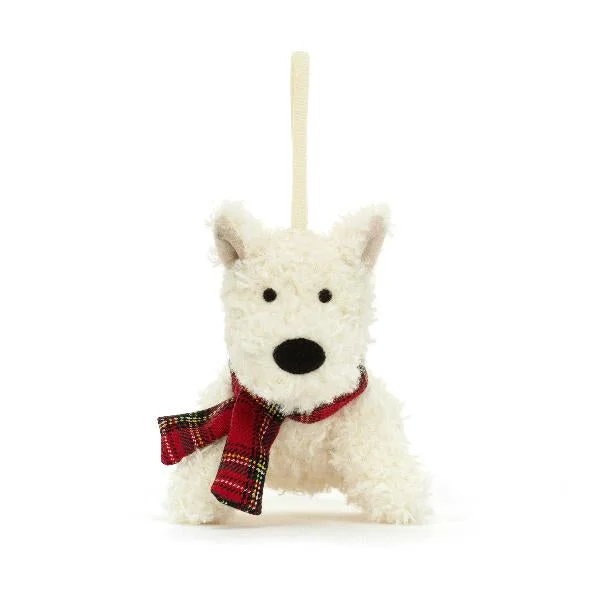 Soft and charming Jellycat designsJellycat Munro Scottie Dog Decoration 4.5"