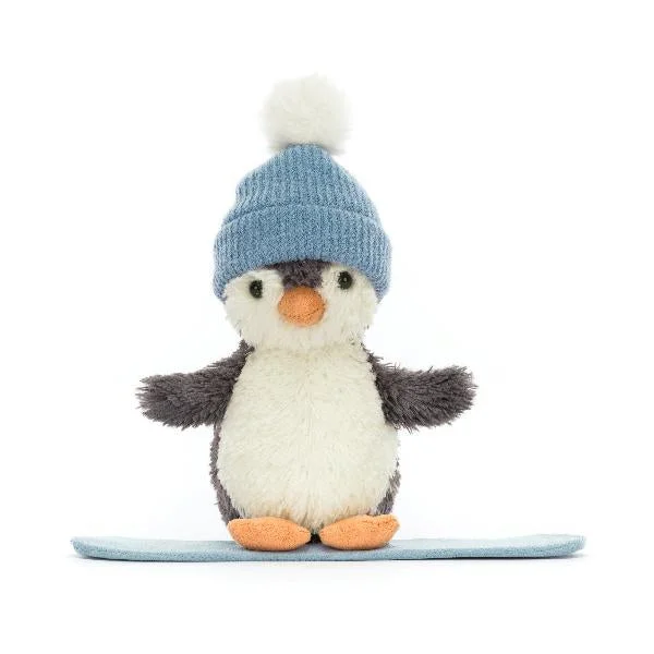 Soft and cozy Jellycat high-quality craftsmanshipJellycat Peanut Penguin Snowboarding Small 4" Soft and cozy Jellycat high-quality craftsmanshipJellycat Peanut Penguin Snowboarding Small 4"
