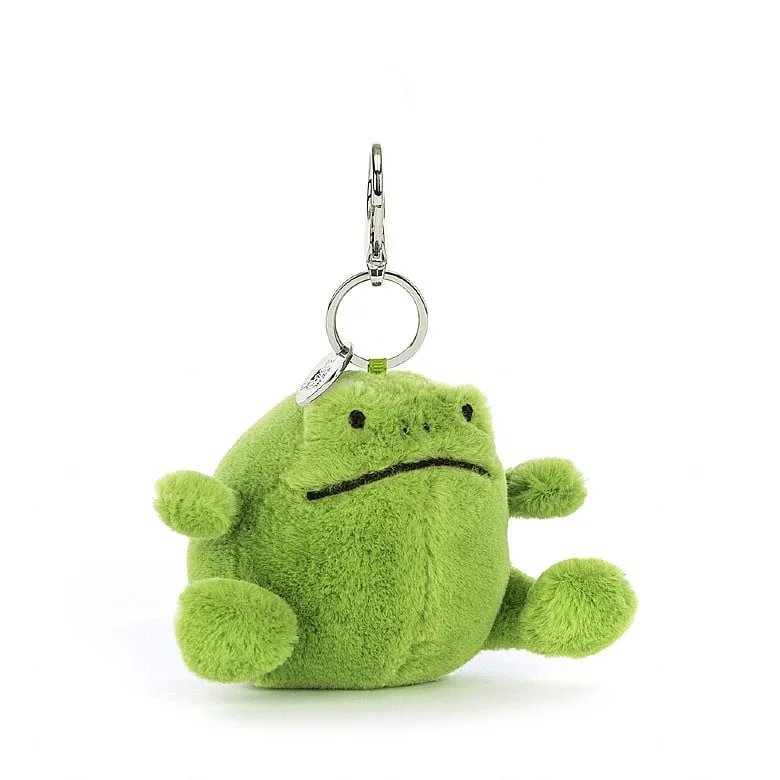 Soft and charming Jellycat designsJellycat Ricky Rain Frog Bag Charm 4"