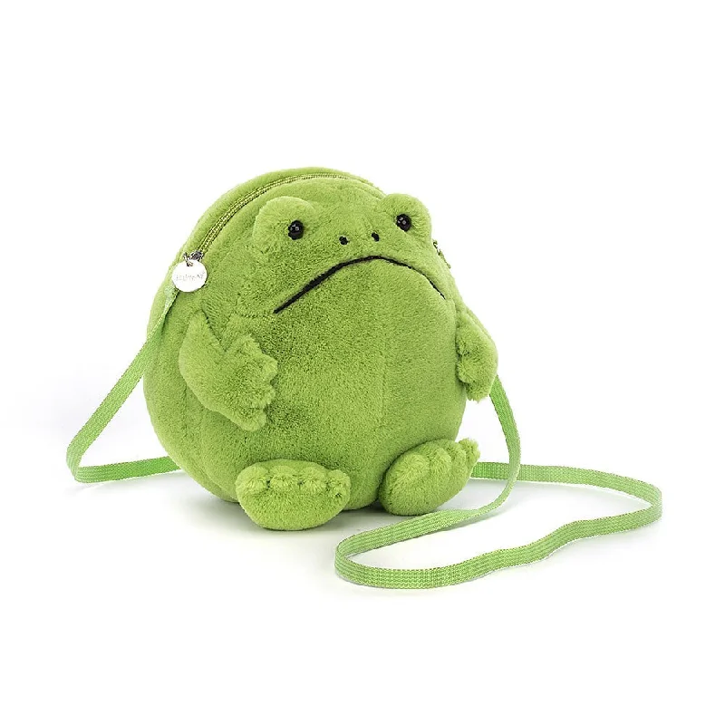 Cozy and gentle Jellycat attention to detailJellycat Ricky Rain Frog Bag