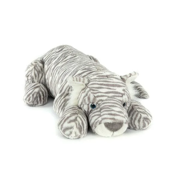 Soft and cozy Jellycat high-quality craftsmanshipJellycat Sacha Snow Tiger Gigantic