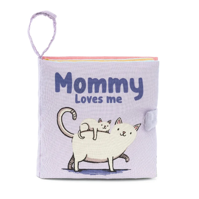 Fluffy and comforting Jellycat superior materialsJellycat Soft Book Mommy Loves Me