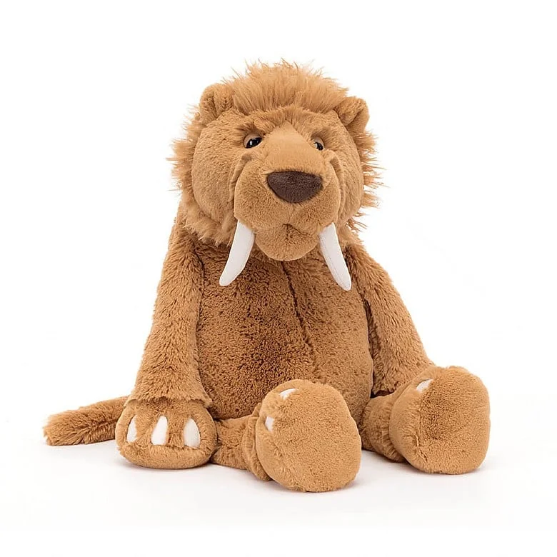 Huggable and sweet Jellycat all-around favoritesJellycat Stellan Sabre Tooth Tiger 19" Huggable and sweet Jellycat all-around favoritesJellycat Stellan Sabre Tooth Tiger 19"