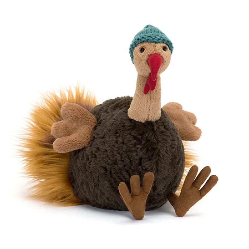 Adorable and plush Jellycat emotional support friendsJellycat Theo Turkey