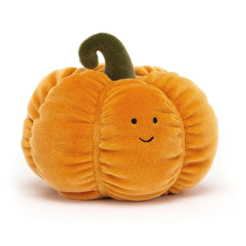 Soft and cozy Jellycat high-quality craftsmanshipJellycat Vivacious Vegetable Pumpkin Soft and cozy Jellycat high-quality craftsmanshipJellycat Vivacious Vegetable Pumpkin
