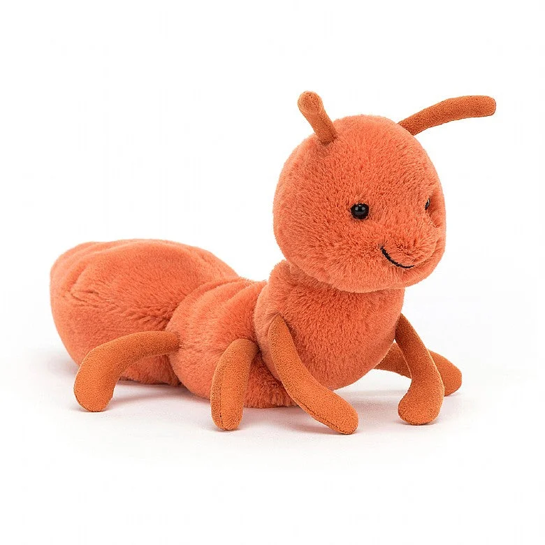 Huggable and sweet Jellycat all-around favoritesJellycat Wriggidig Ant 6" - Discontinued