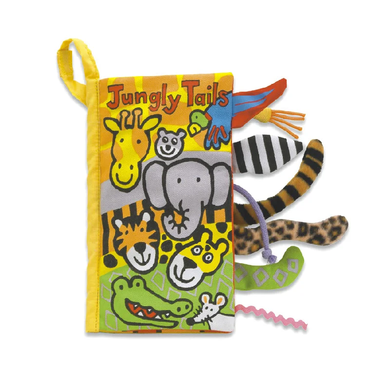 Fluffy and charming Jellycat itemsJellycat Jungly Tails Book
