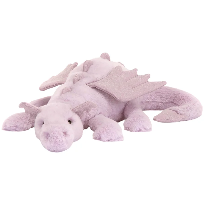 Huggable and sweet Jellycat all-around favoritesLavender Dragon Large