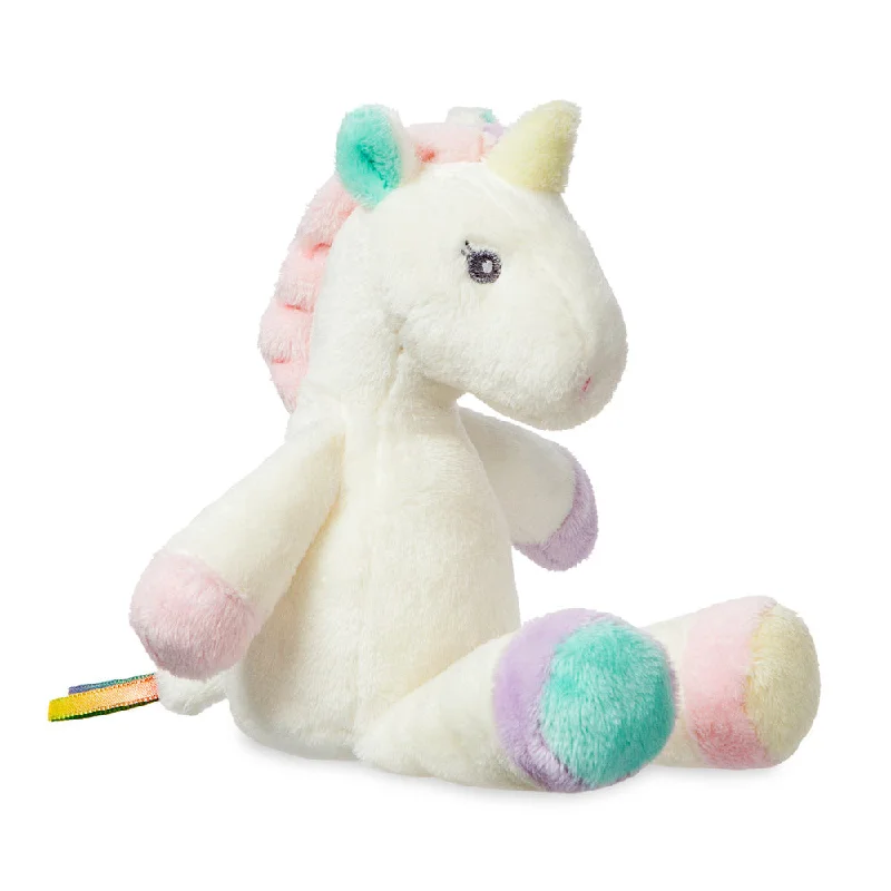 Soft and cuddly stuffed animalsLil' Sparkle Baby Unicorn Rattle
