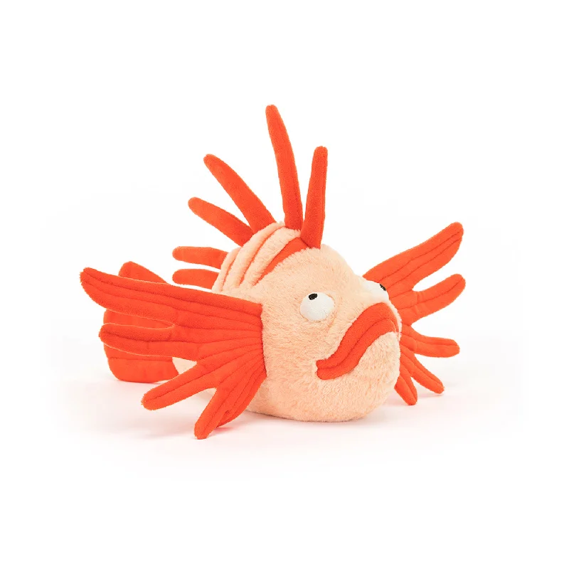 Cuddly and comforting plush charactersLois Lionfish