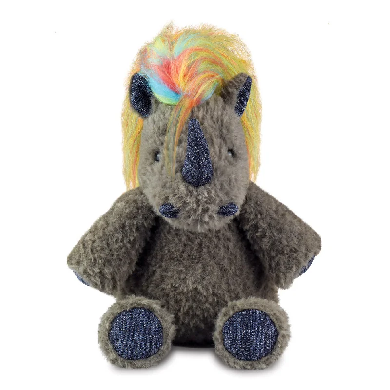Friendly and approachable plush friendsLuxe Boutique Azari Rhino Soft Toy