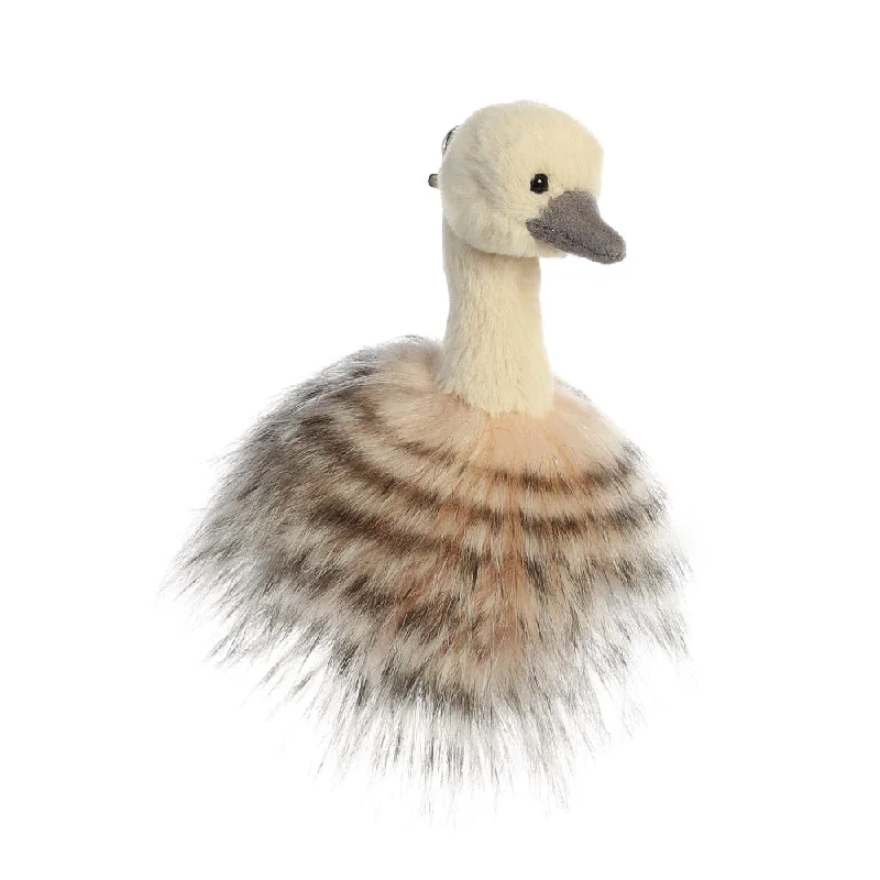 Fluffy and warm toy companionsLuxe Boutique Sadira Ostrich Key Clip