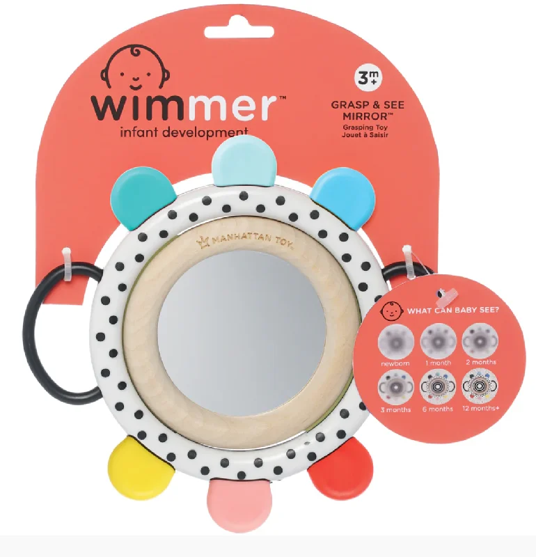 Sweet and endearing Jellycat stuffiesManhattan Toy® Wimmer Grasp & See Mirror