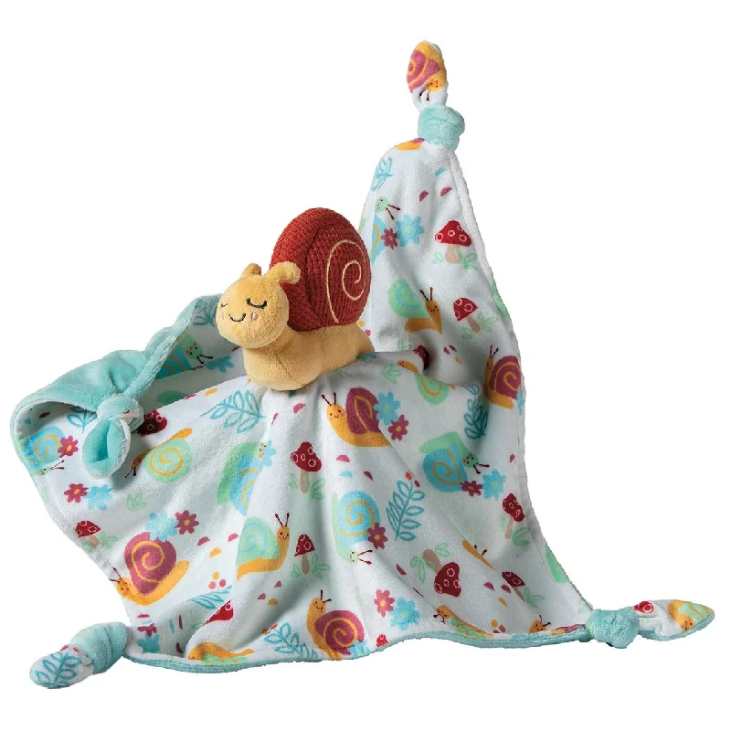 Huggable and comforting Jellycat creationsMary Meyer Character Blanket Skippy Snail