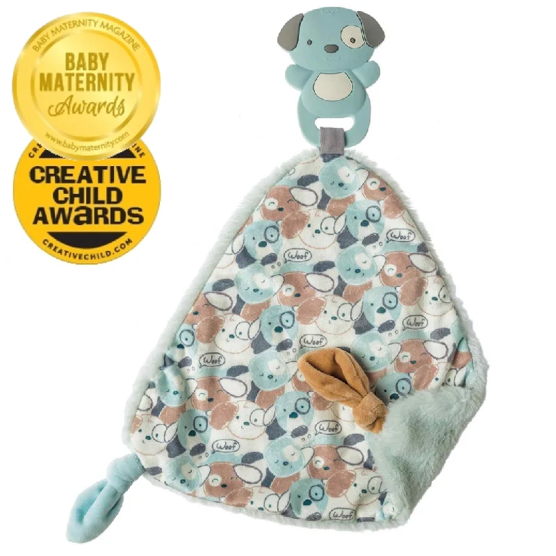 Soft and charming Jellycat designsMary Meyer Chewy Crew Puppy Teether Lovey