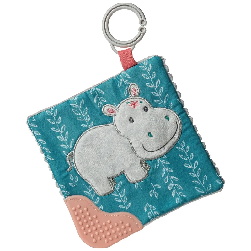 Soft and cozy Jellycat high-quality craftsmanshipMary Meyer Crinkle Teether Jewel Hippo Soft and cozy Jellycat high-quality craftsmanshipMary Meyer Crinkle Teether Jewel Hippo