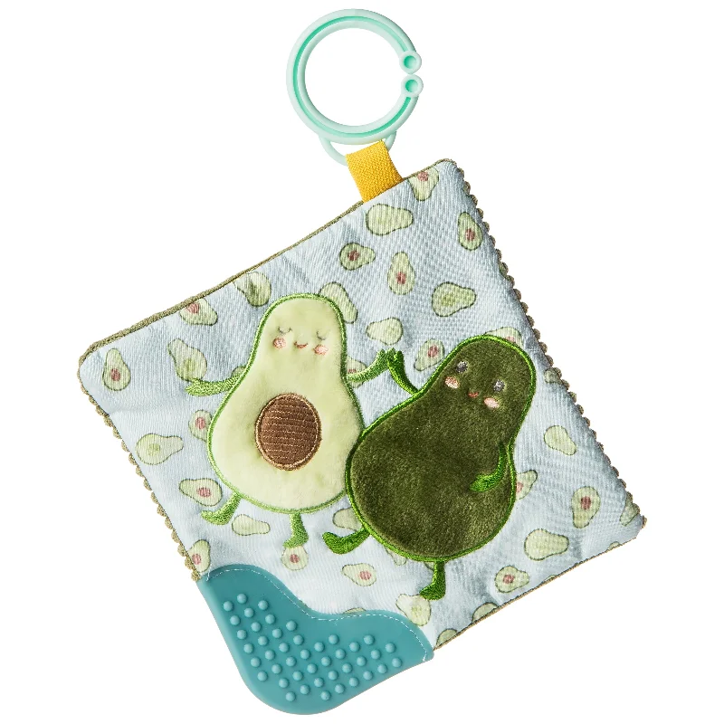 Fluffy and charming Jellycat itemsMary Meyer Crinkle Teether Yummy Avocado
