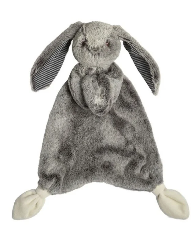 Cozy and gentle Jellycat attention to detailMary Meyer Silky Bunny Lovey Gray
