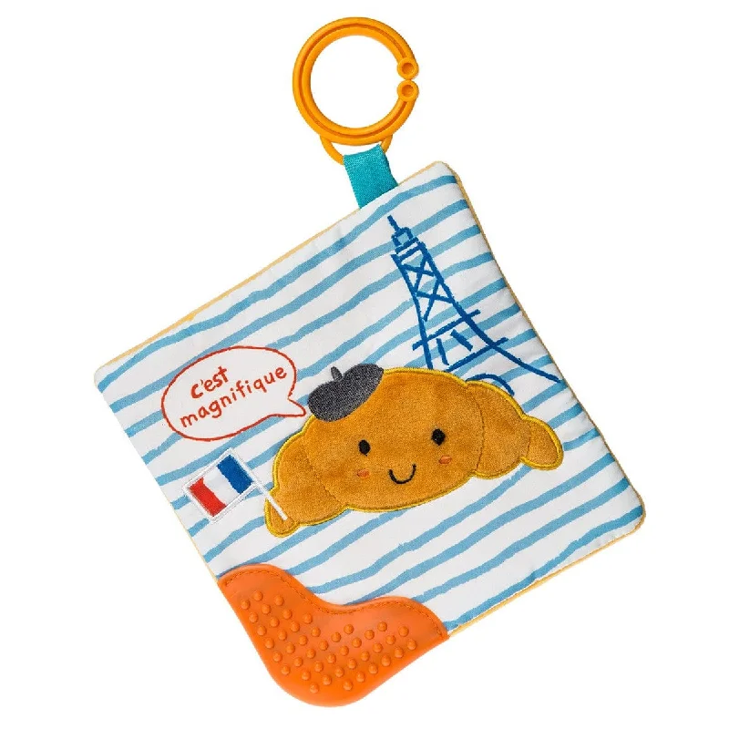 Adorable and snuggly Jellycat toysMary Meyer Sweet Soothie Crinkle Teether Croissant
