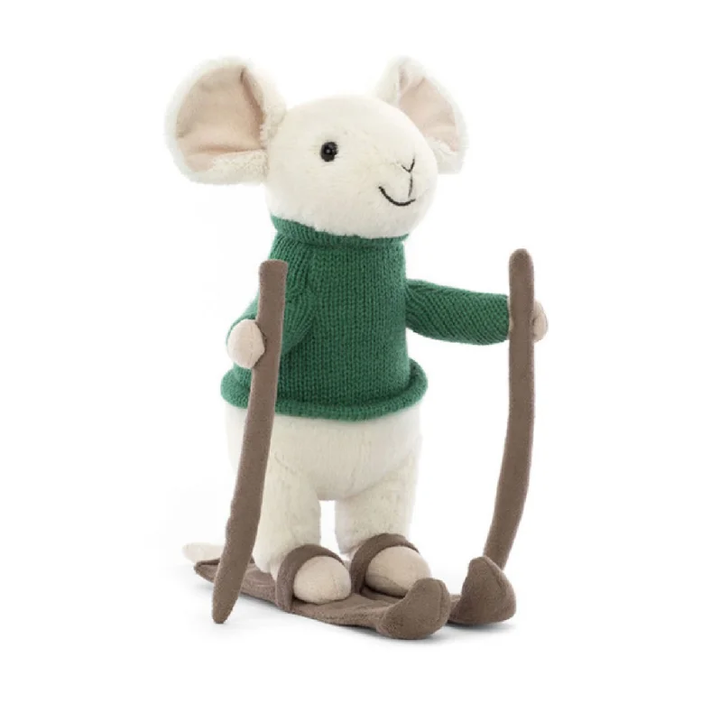 Adorable and gentle Jellycat friendsMerry Mouse Skiing max 1 per customer