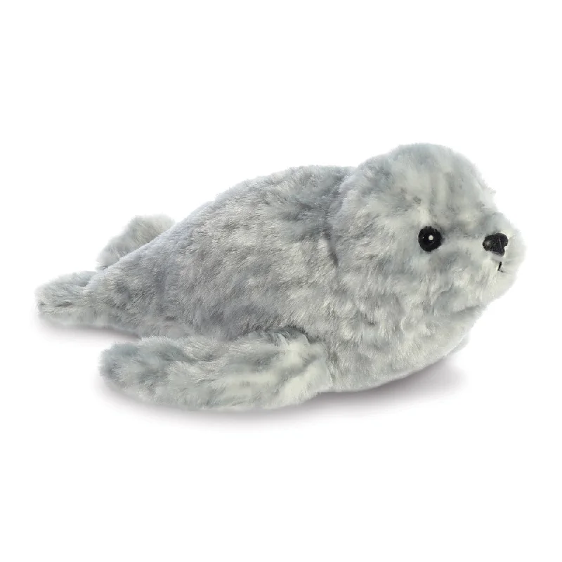 Playful and cheerful stuffed creaturesMini Flopsies Harbour Seal Soft Toy