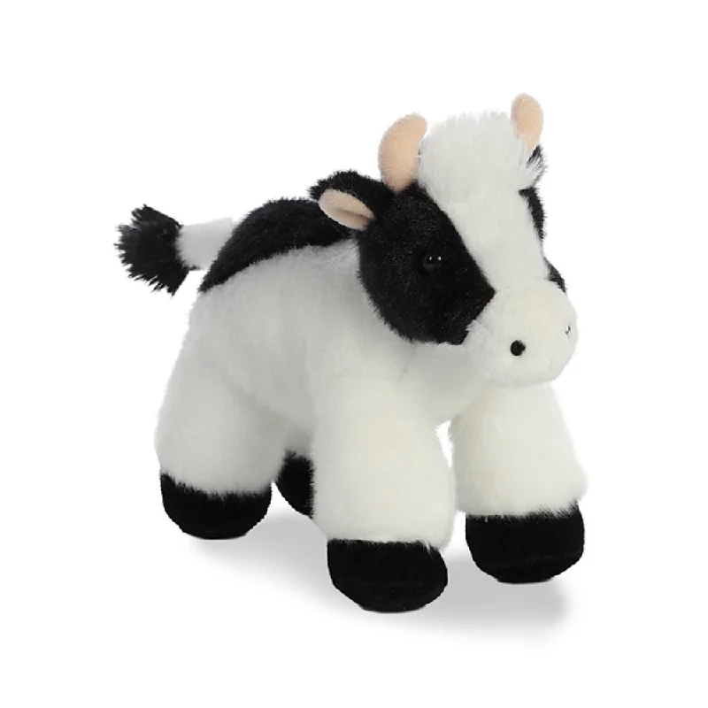 Adorable and tiny stuffed crittersMini Flopsies Mini Moo Cow Soft Toy