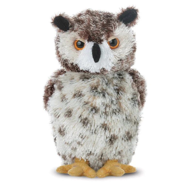 Soft and squishy plush crittersMini Flopsies Osmond Owl Soft Toy