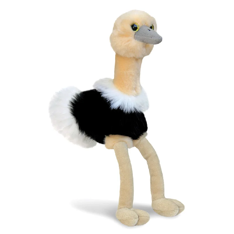 Adorable and tiny stuffed crittersMini Flopsies Ozzi Ostrich Soft Toy