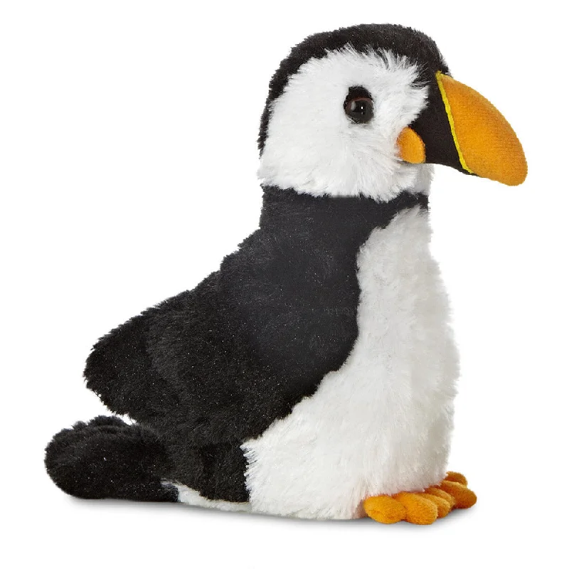 Delightful and enchanting plush friendsMini Flopsies Puffin Bird Soft Toy