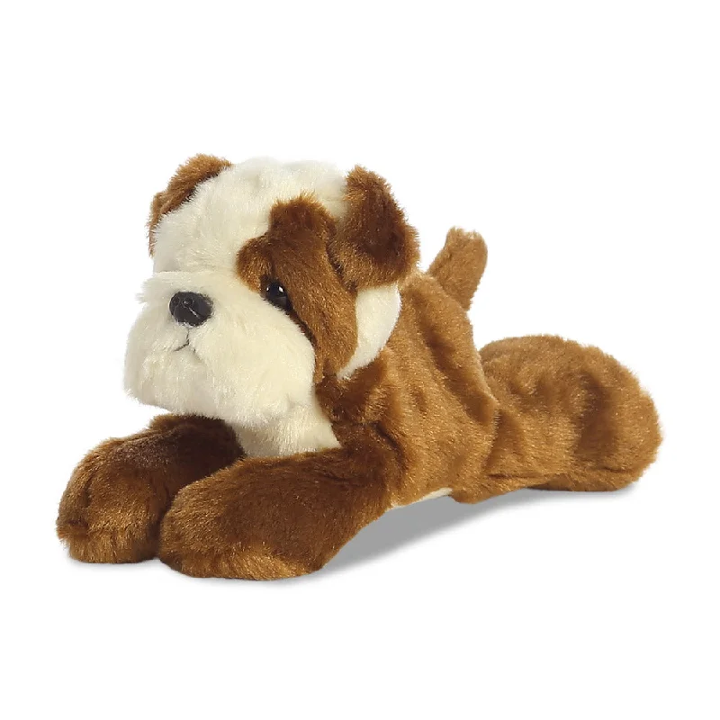 Playful and cheerful stuffed creaturesMini Flopsies Sempre Fi Bulldog Soft Toy