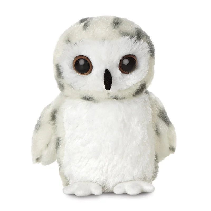 Delightful and enchanting plush friendsMini Flopsies Snowy Owl Soft Toy