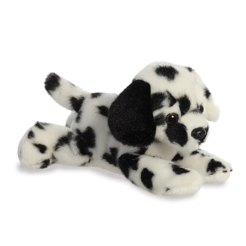 Friendly and approachable plush friendsMini Flopsies Dalmatian Dog Soft Toy