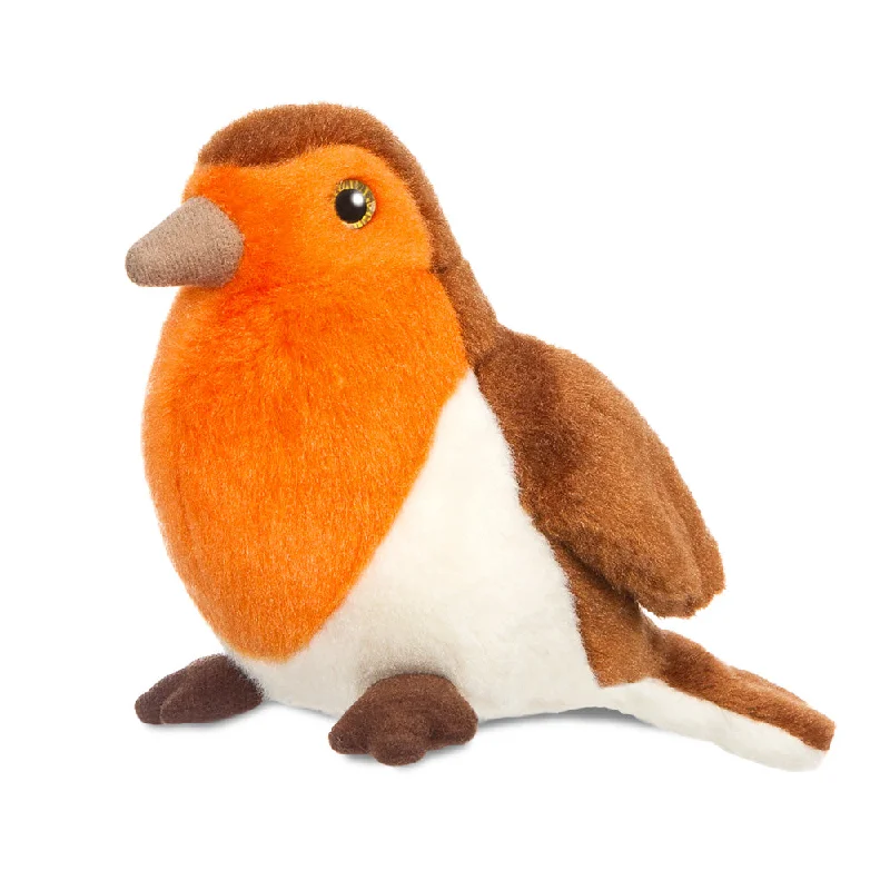 Enchanting and magical plush dollsMini Flopsies Robin Bird Soft Toy
