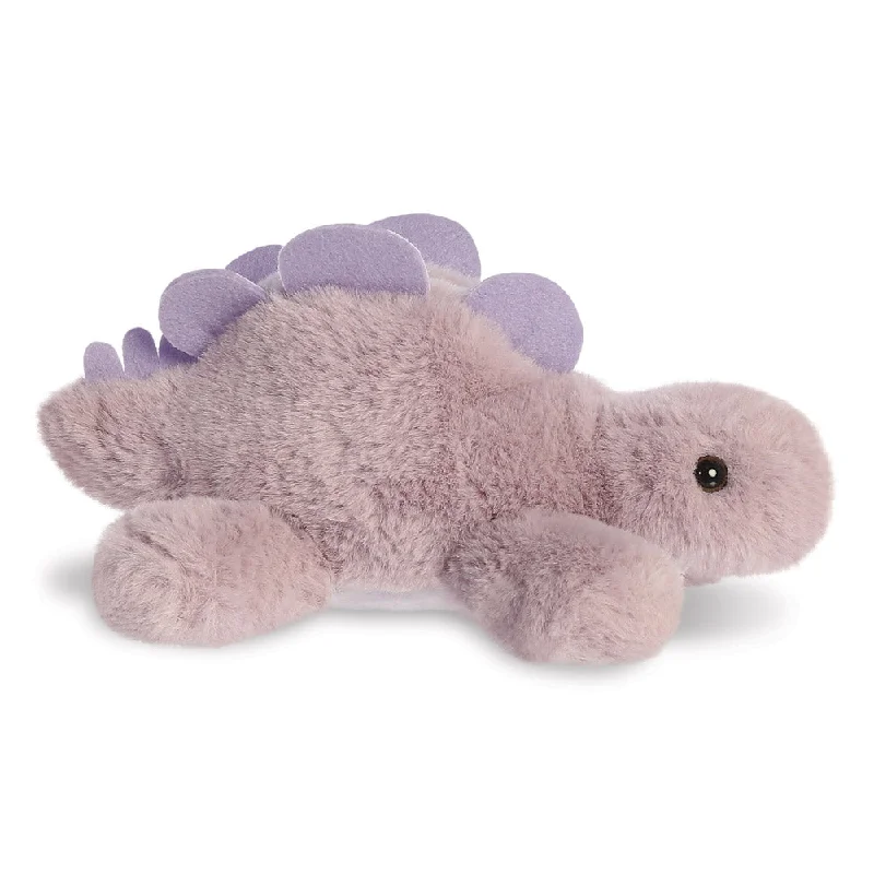 Colorful and vibrant plush creationsMini Flopsies Stegosaurus Dinosaur Soft Toy