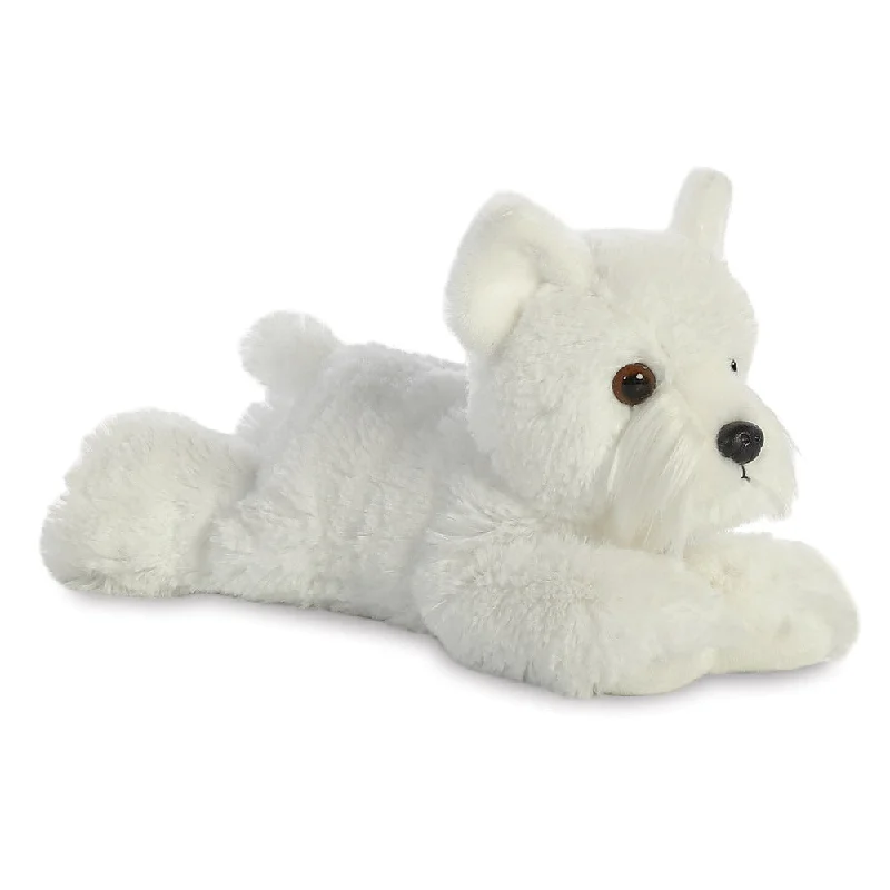 Adorable and charming plush figuresMini Flopsies Westie Dog Soft Toy