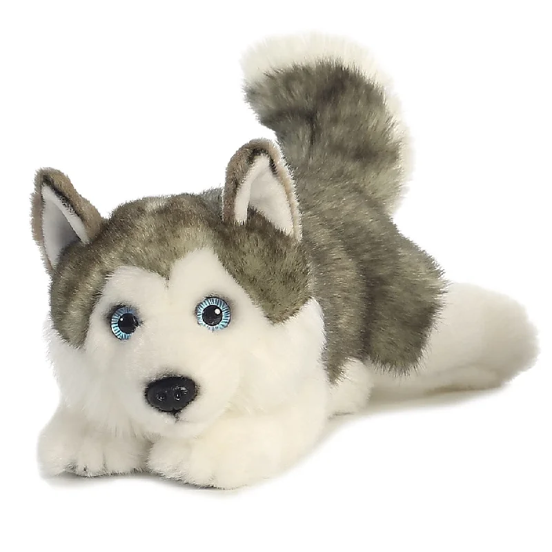 Cuddly and comforting plush charactersMiYoni Husky Soft Toy