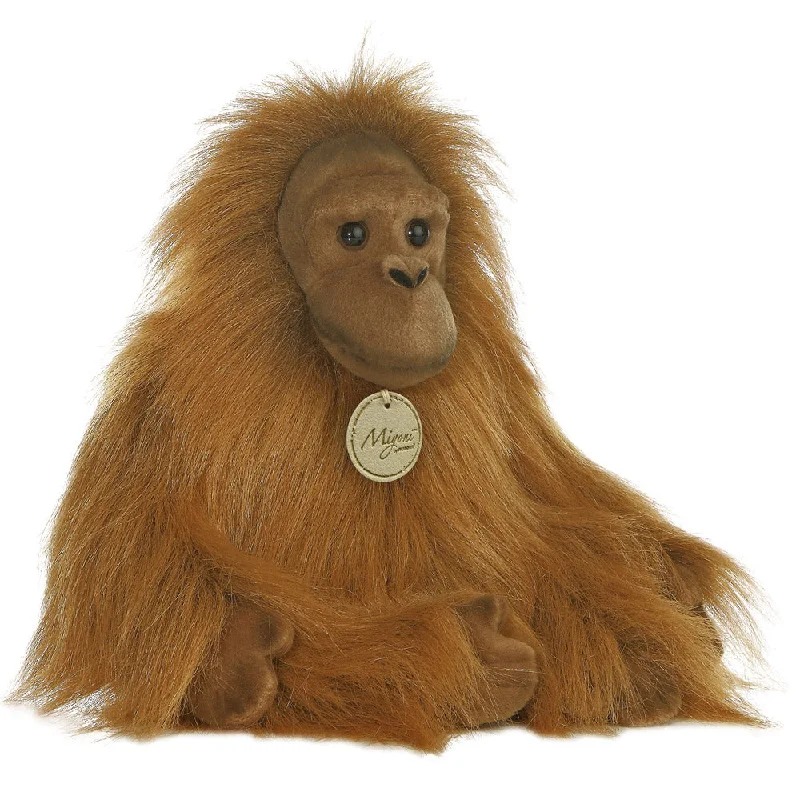 Cheerful and happy stuffed figuresMiYoni Orangutan Soft Toy